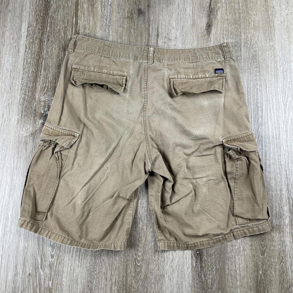 Patagonia Organic Cotton Cargo Shorts Men's 34 X 10 57715 Y2K Ripstop Skater - Picture 8 of 16
